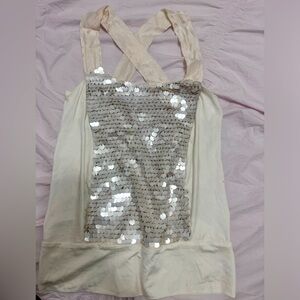 Philosophy by Alberta Ferreti cute top with metal details